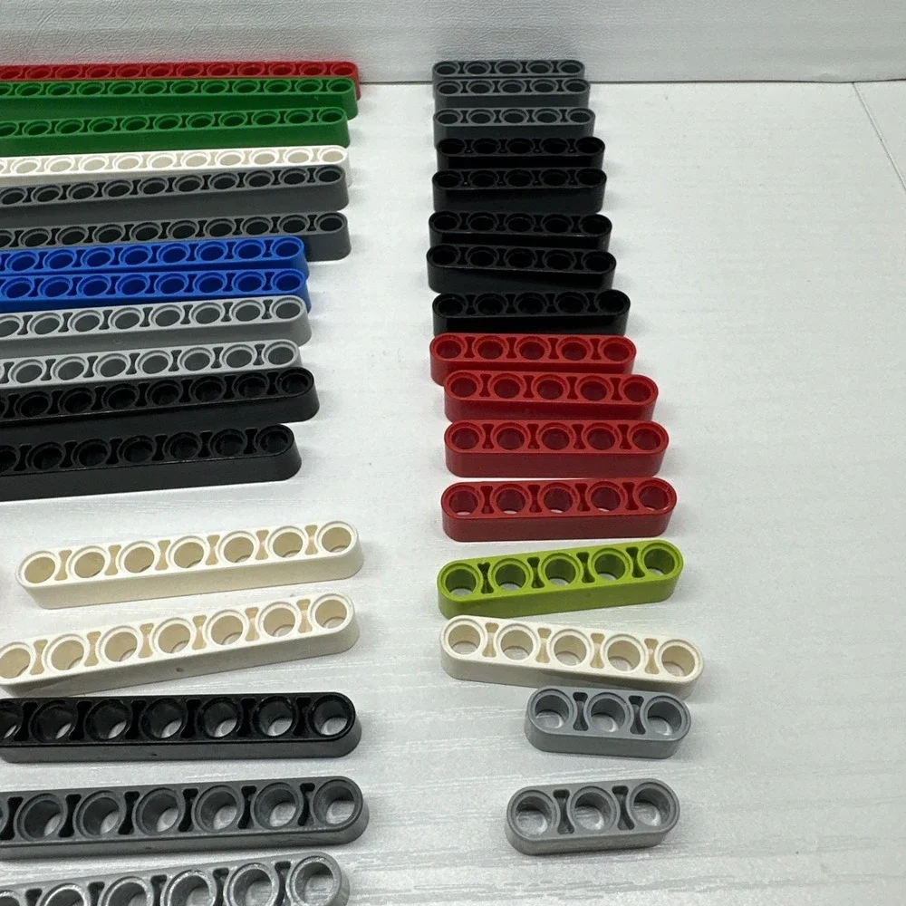 Lego Technic Lift Arm‎ Lot Assorted Sizes And Colors Lot Of 65
